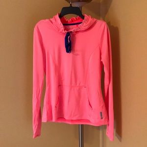 Bright coral marika pullover
